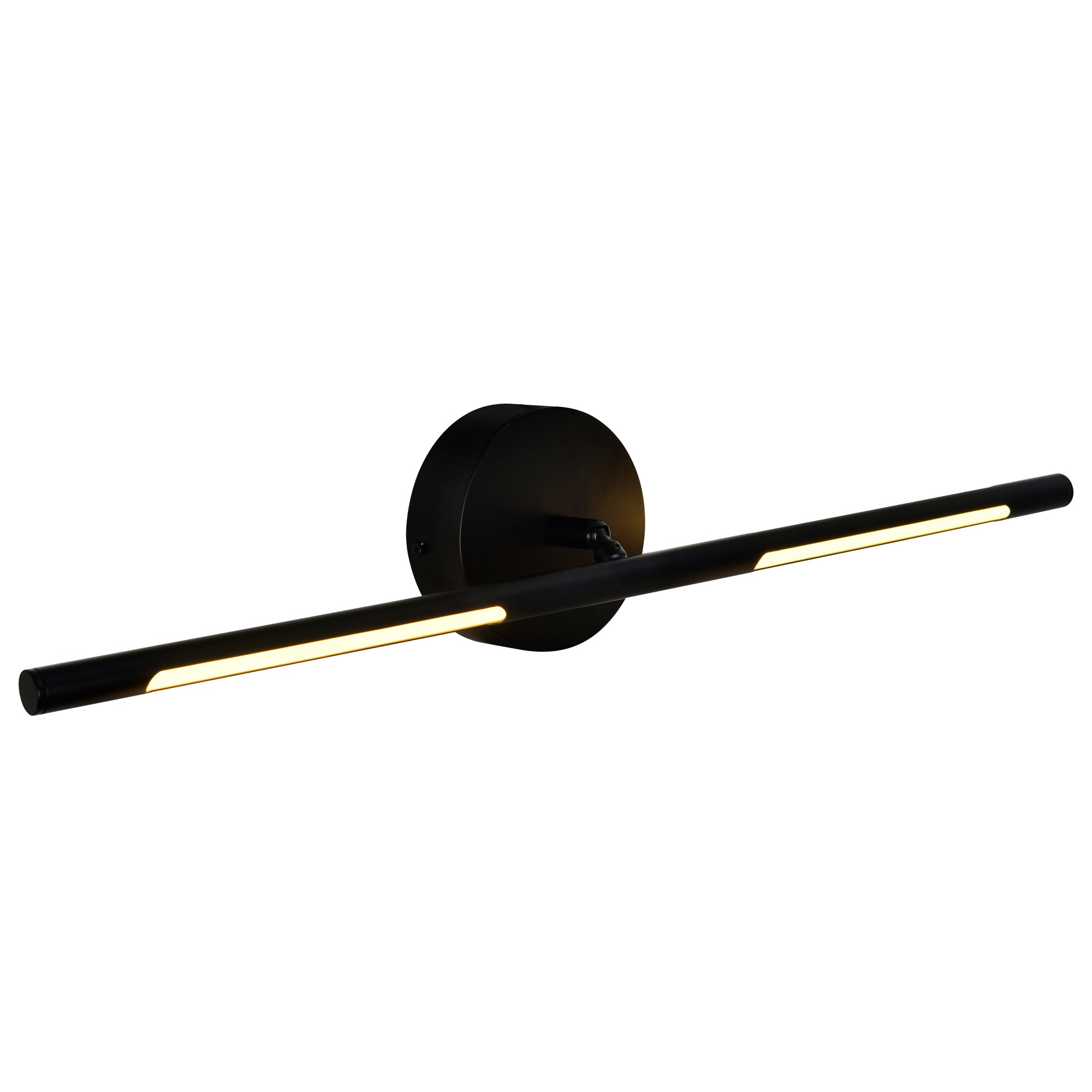 Oskil Led Integrated Wall Light With Black Finish
