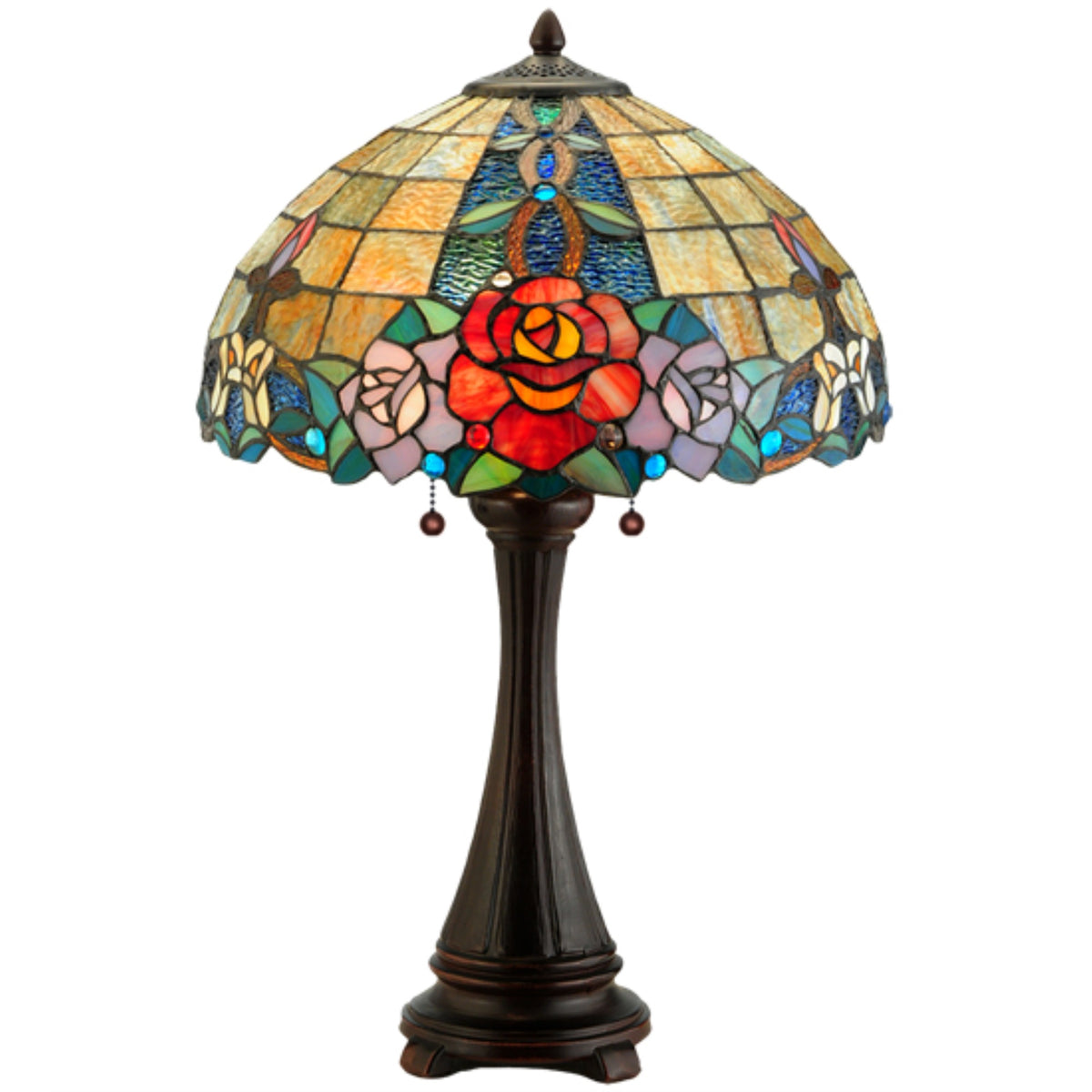 25'H Rose Vine Table Lamp