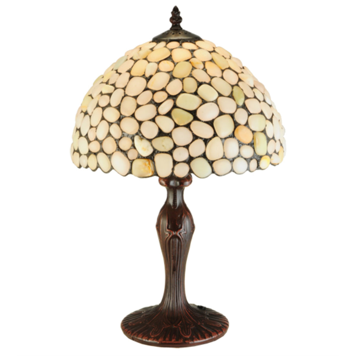 19'H Agata Opal Table Lamp