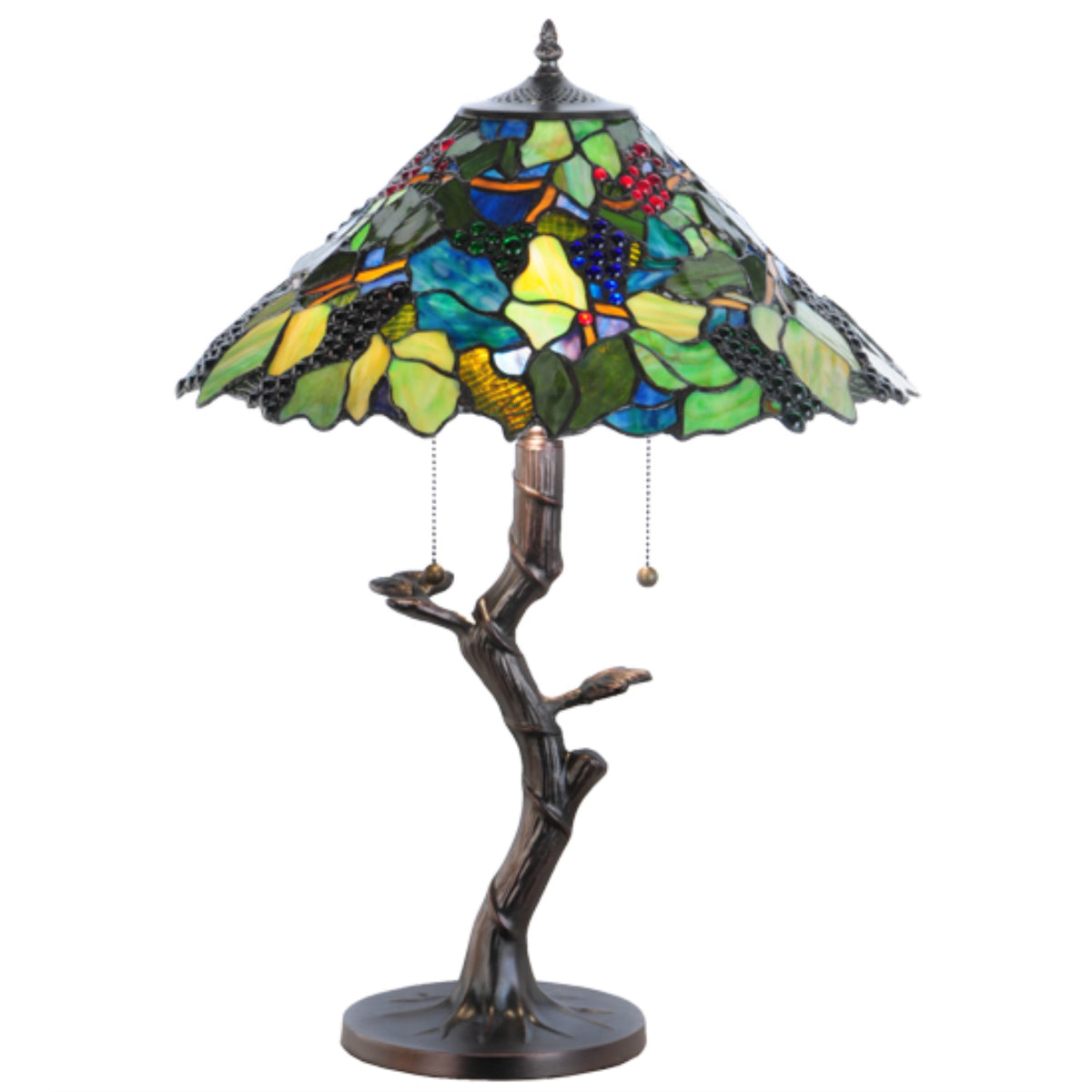25'H Grape Harvest Table Lamp