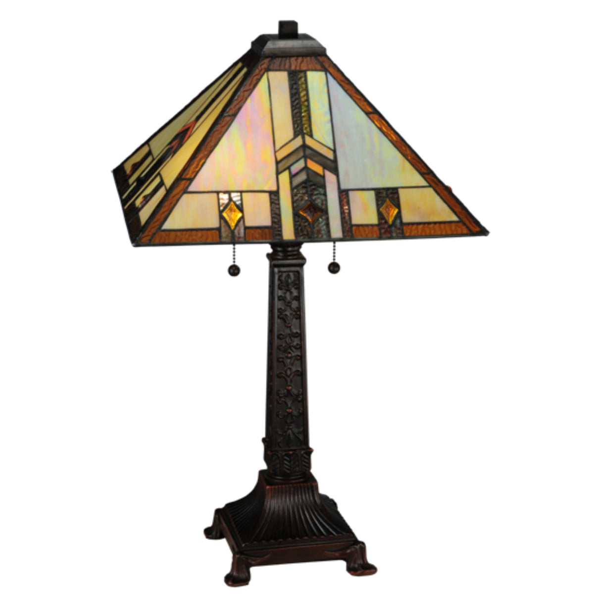 26'H Prairie Wheat Harvest Table Lamp