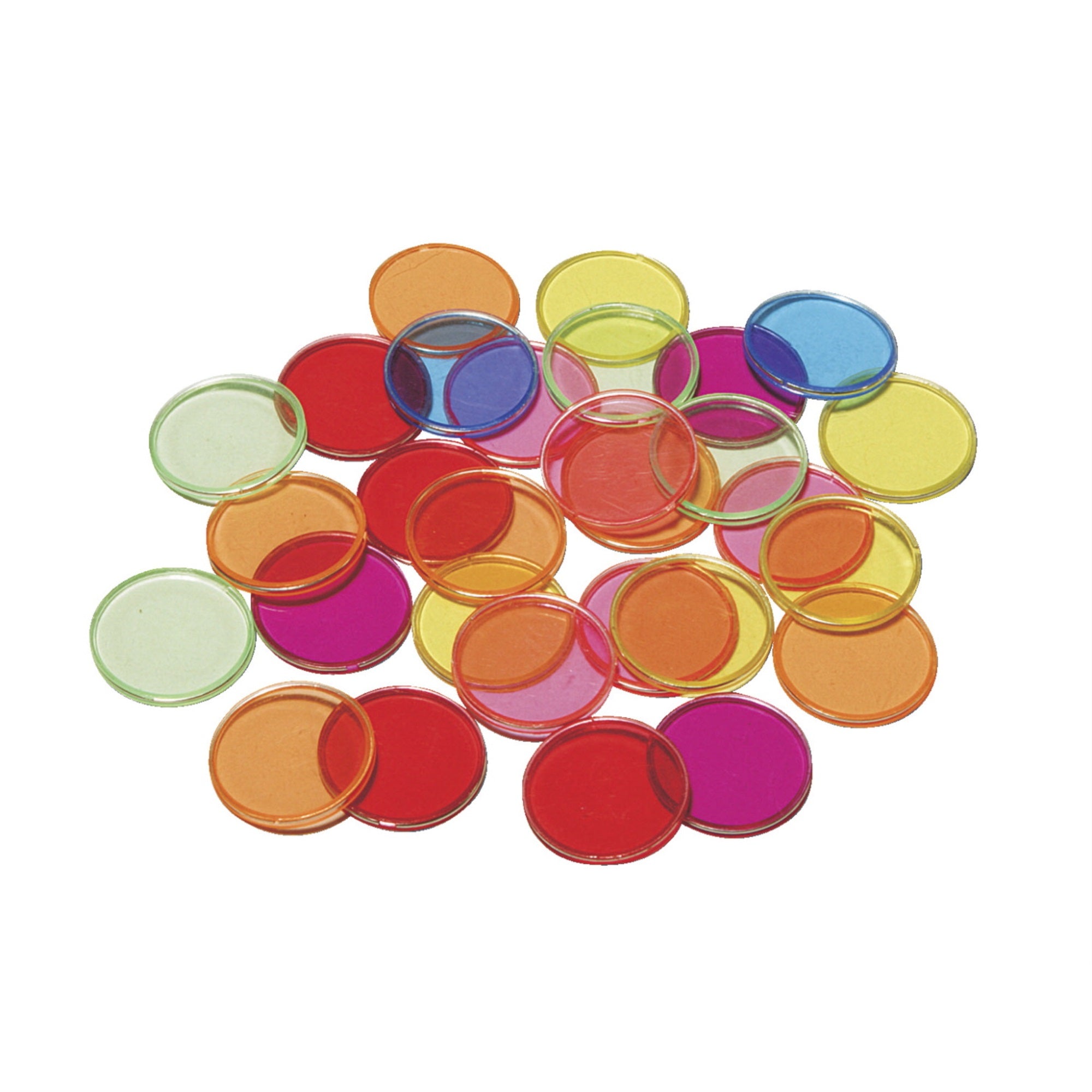 Learning Advantage Translucent Magnetic Counting Chips