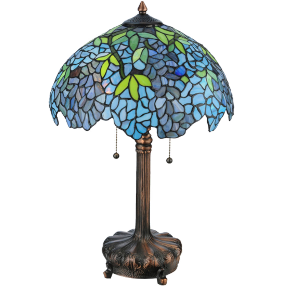25'H Tiffany Wisteria Table Lamp