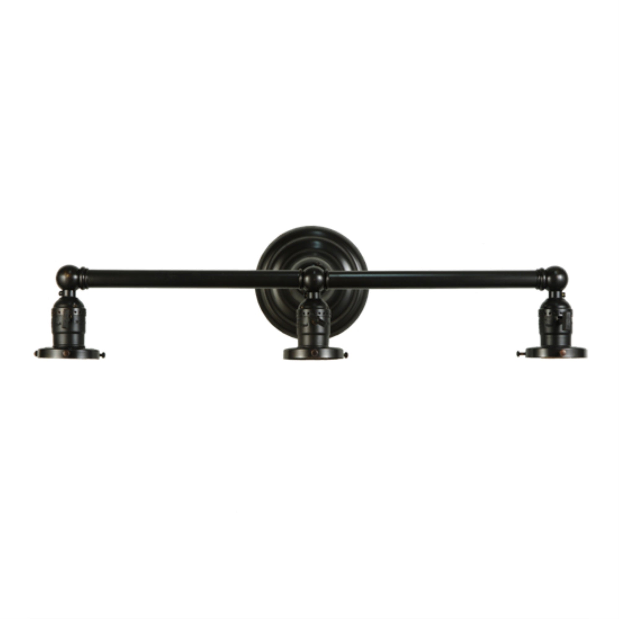 22'W Revival Paddle Socket 3 Lt Vanity Hardware