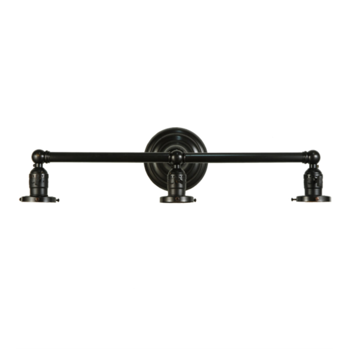 22'W Revival Paddle Socket 3 Lt Vanity Hardware