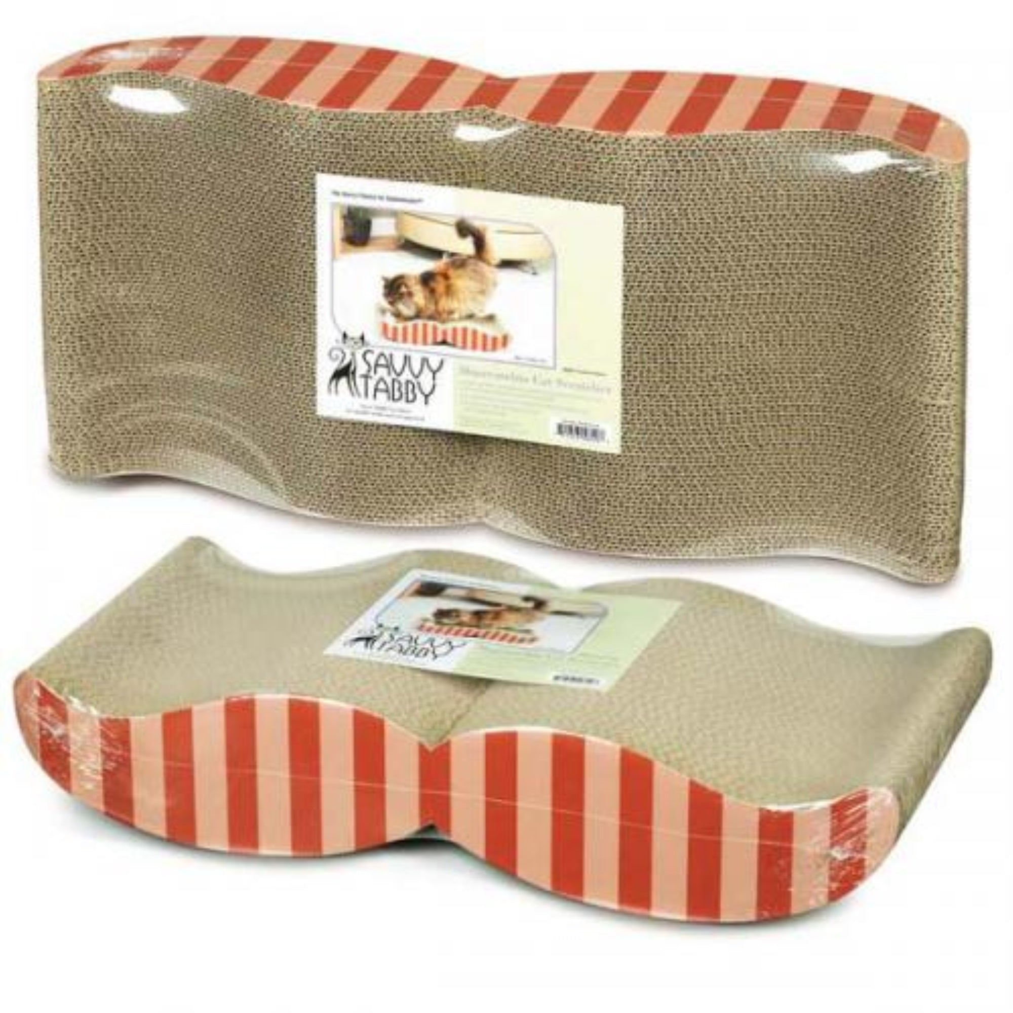 Savvy Tabby Muscratchio Cat Scratchers