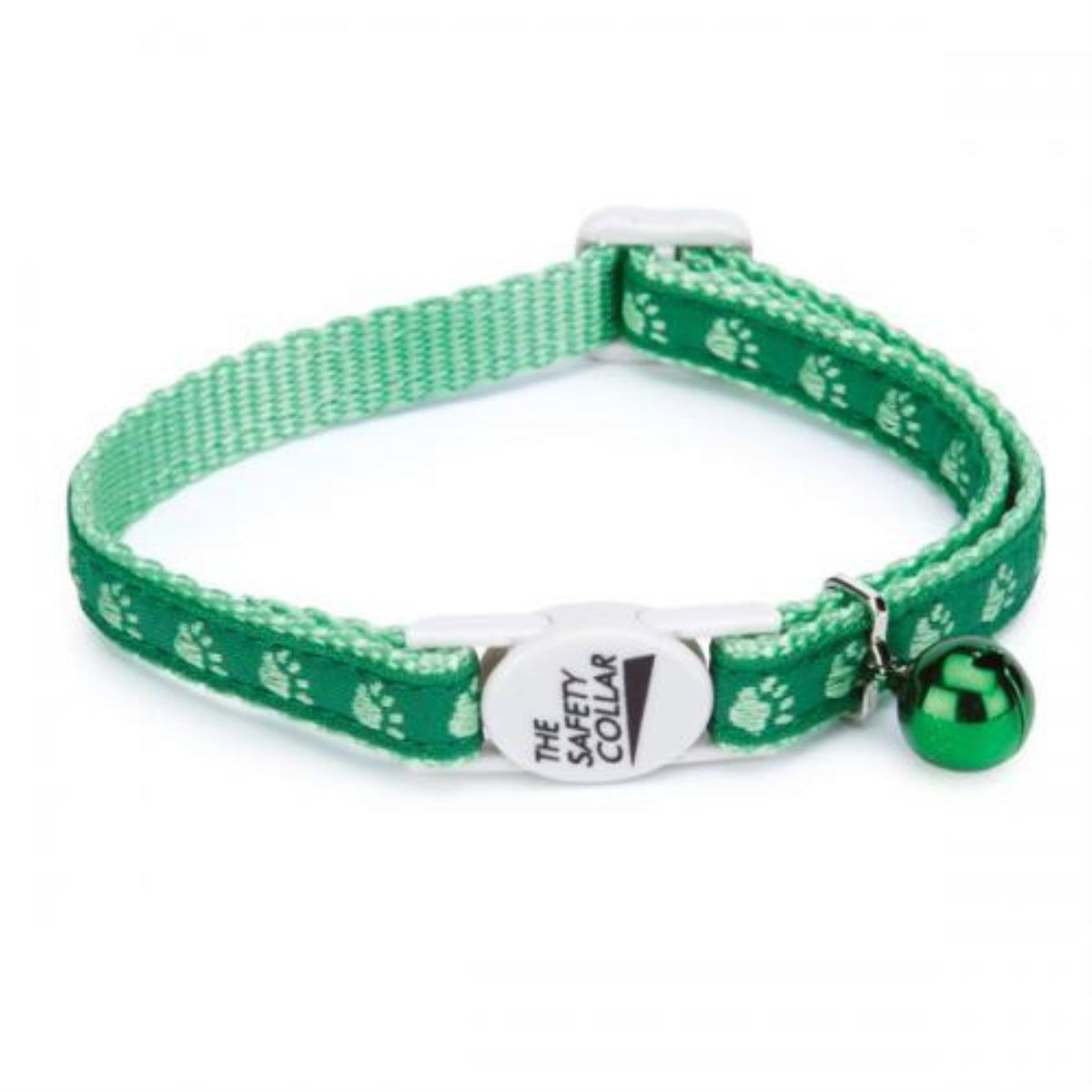 Mt Twotone Pawprint Collar Green