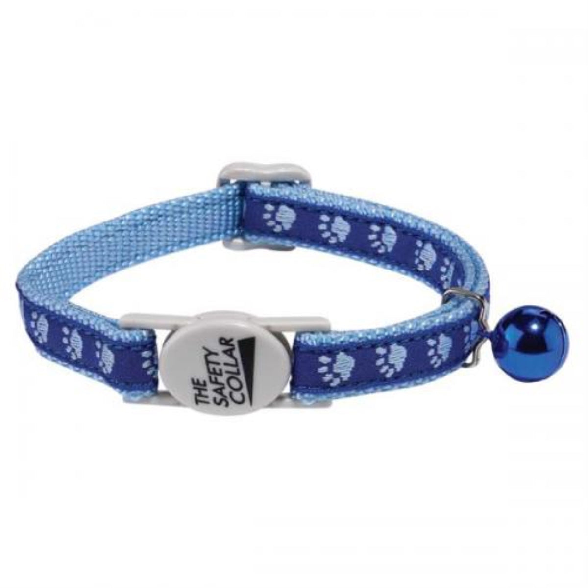 Mt Twotone Pawprint Collar Blue