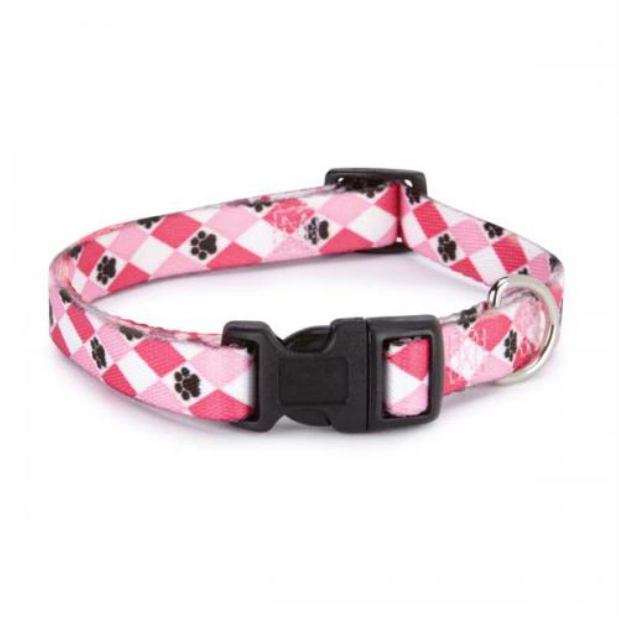 Casual Canine Patterns Collar Argyle 14-20In Pink