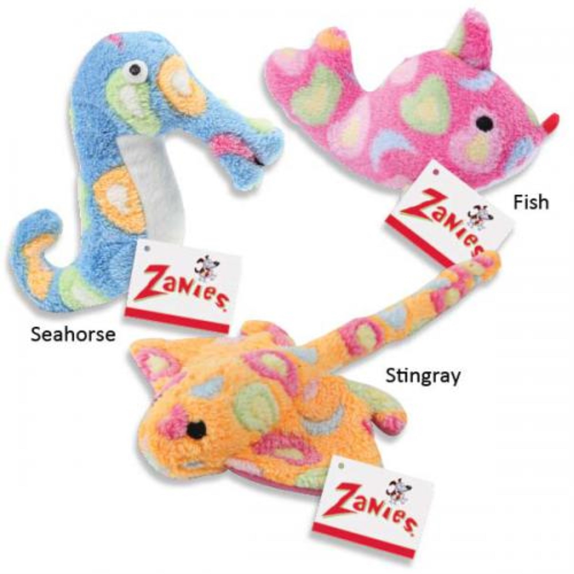 Zanies Sea Charmer Stingray Pink