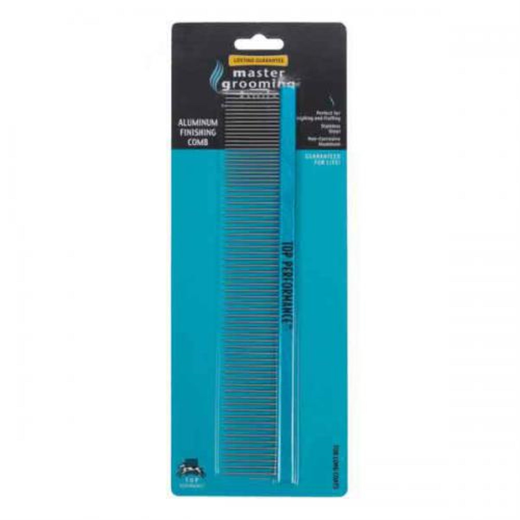Master Grooming Tools Aluminum Finishing Combs