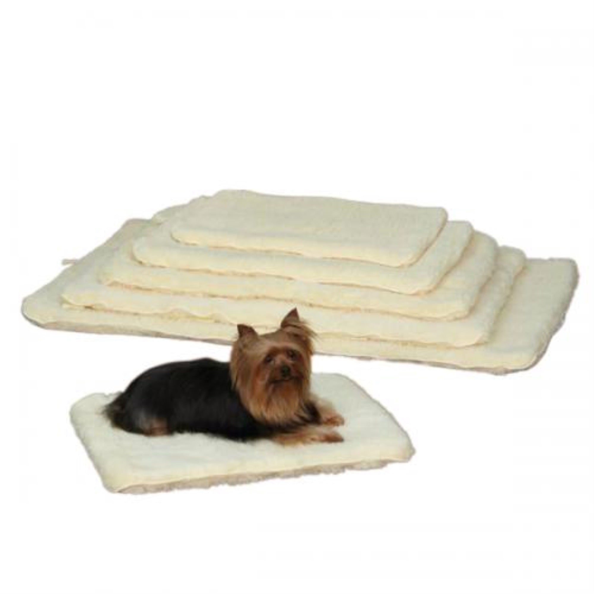 Slumber Pet Double Sided Sherpa Mat Large Natural