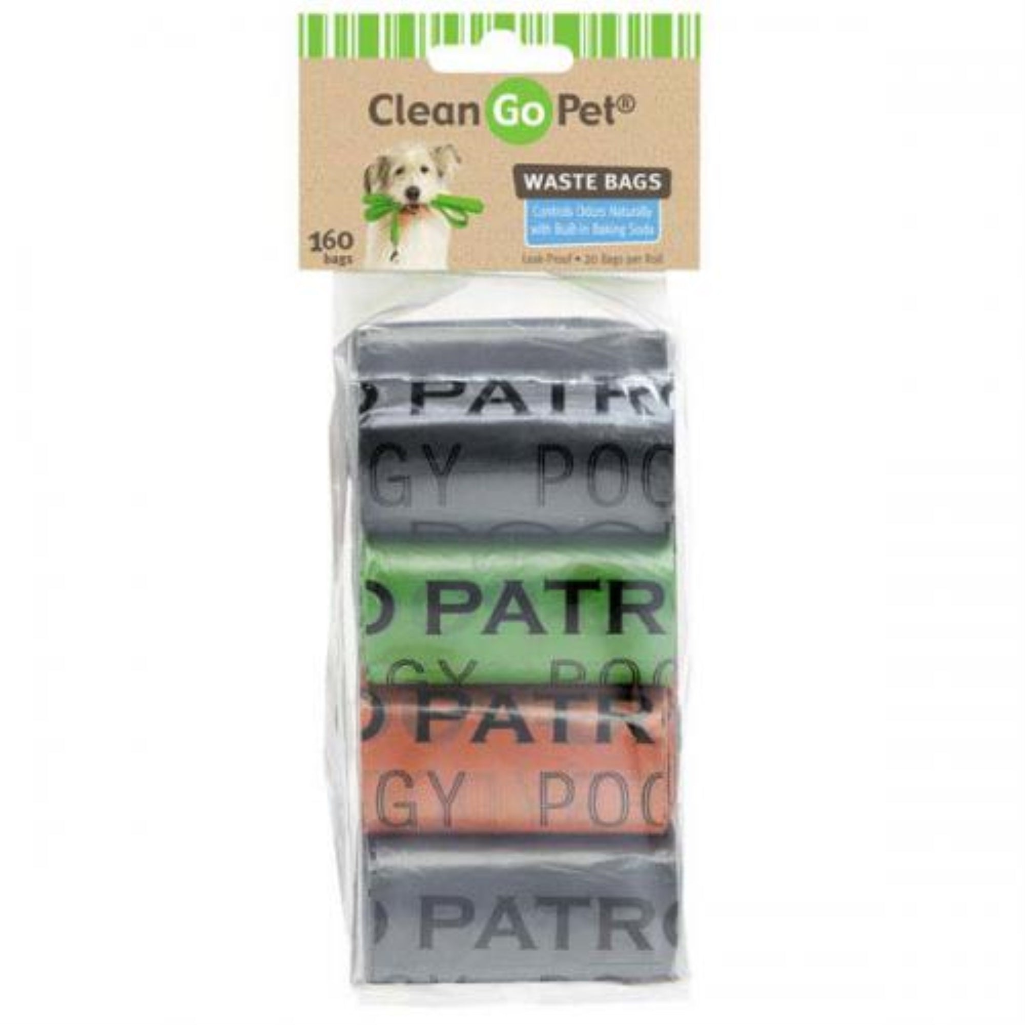Clean Go Pet  Humor Waste Bags, 8-Packs