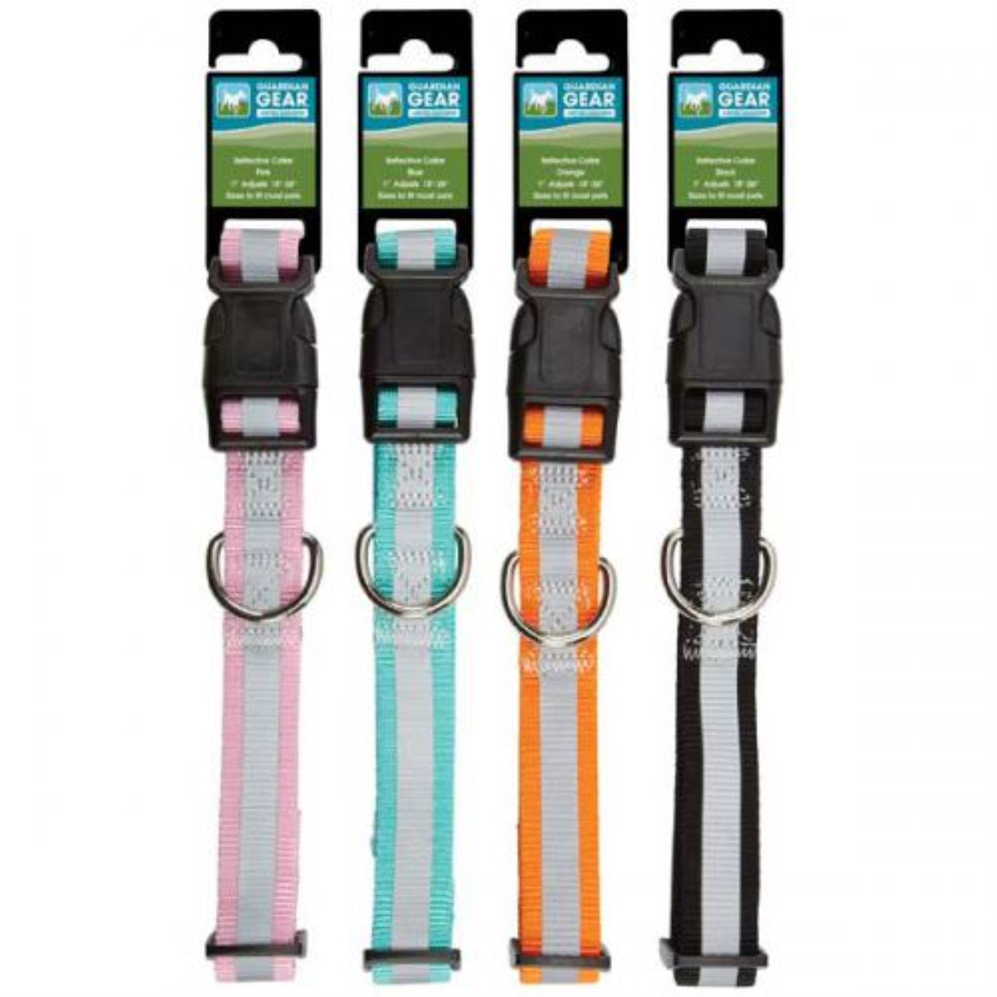 Guardian Gear Reflective Collar 14-20In Blue