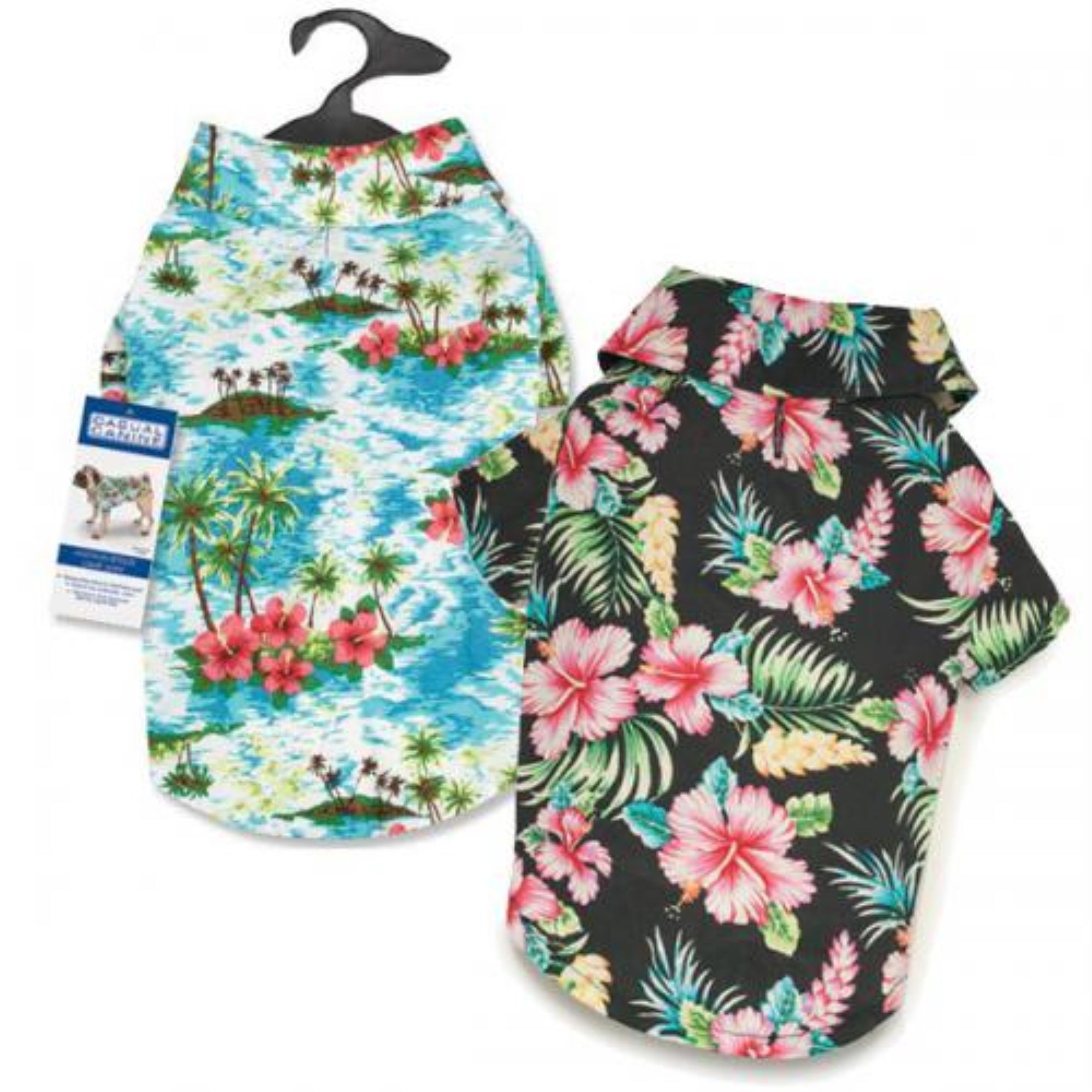 Cc Hawaiian Breeze Camp Shirt Small Blue