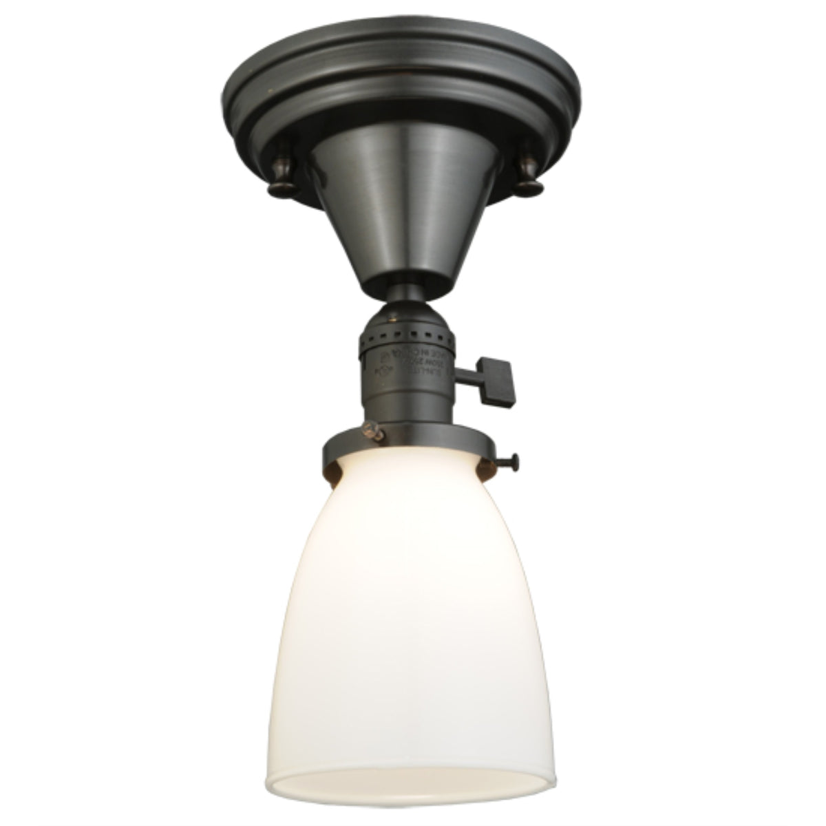 5.25'W Revival Chelsea Paddle Socket Flushmount