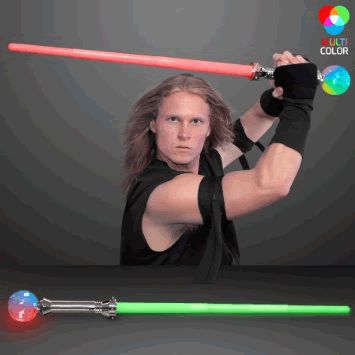 Expandable LED Prism Sword