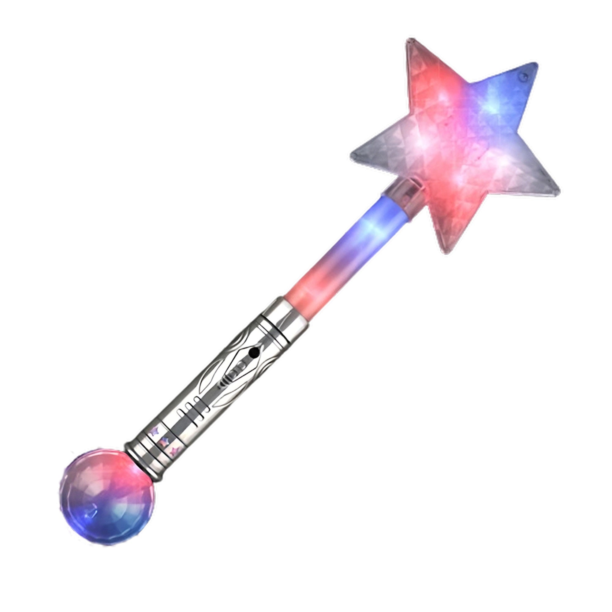 Light Up Super Star Jumbo Wand