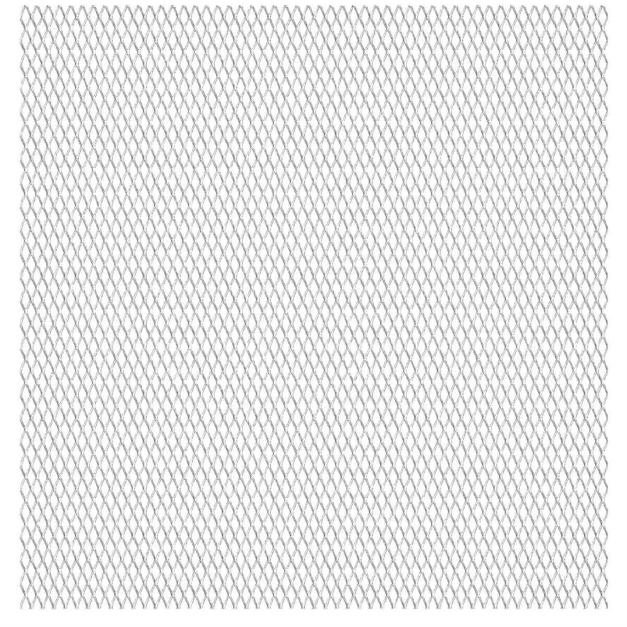 Vidaxl Garden Wire Fence Stainless Steel 19.7'X19.7' 1.2'X0.7'X0.1'