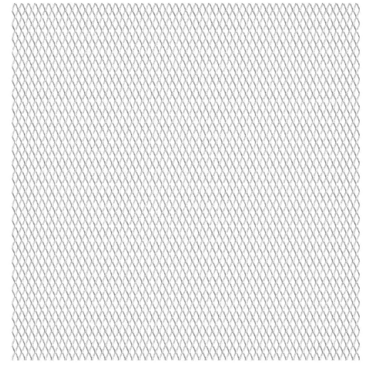 Vidaxl Garden Wire Fence Stainless Steel 19.7'X19.7' 1.8'X0.8'X0.2'
