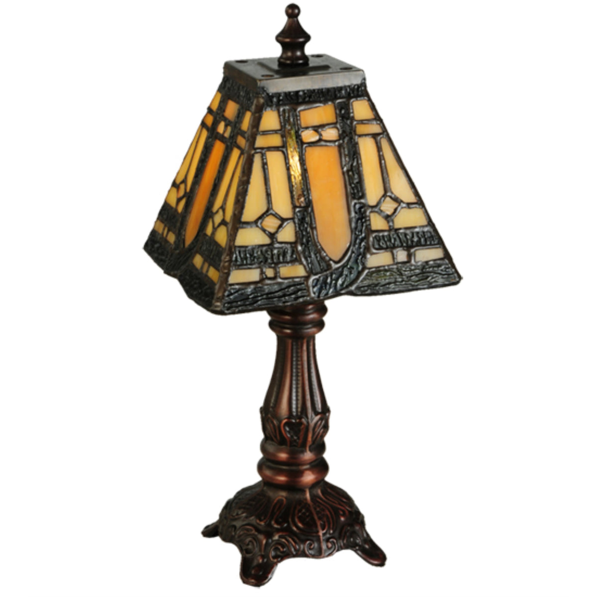 12'H Sierra Prairie Mission Mini Lamp