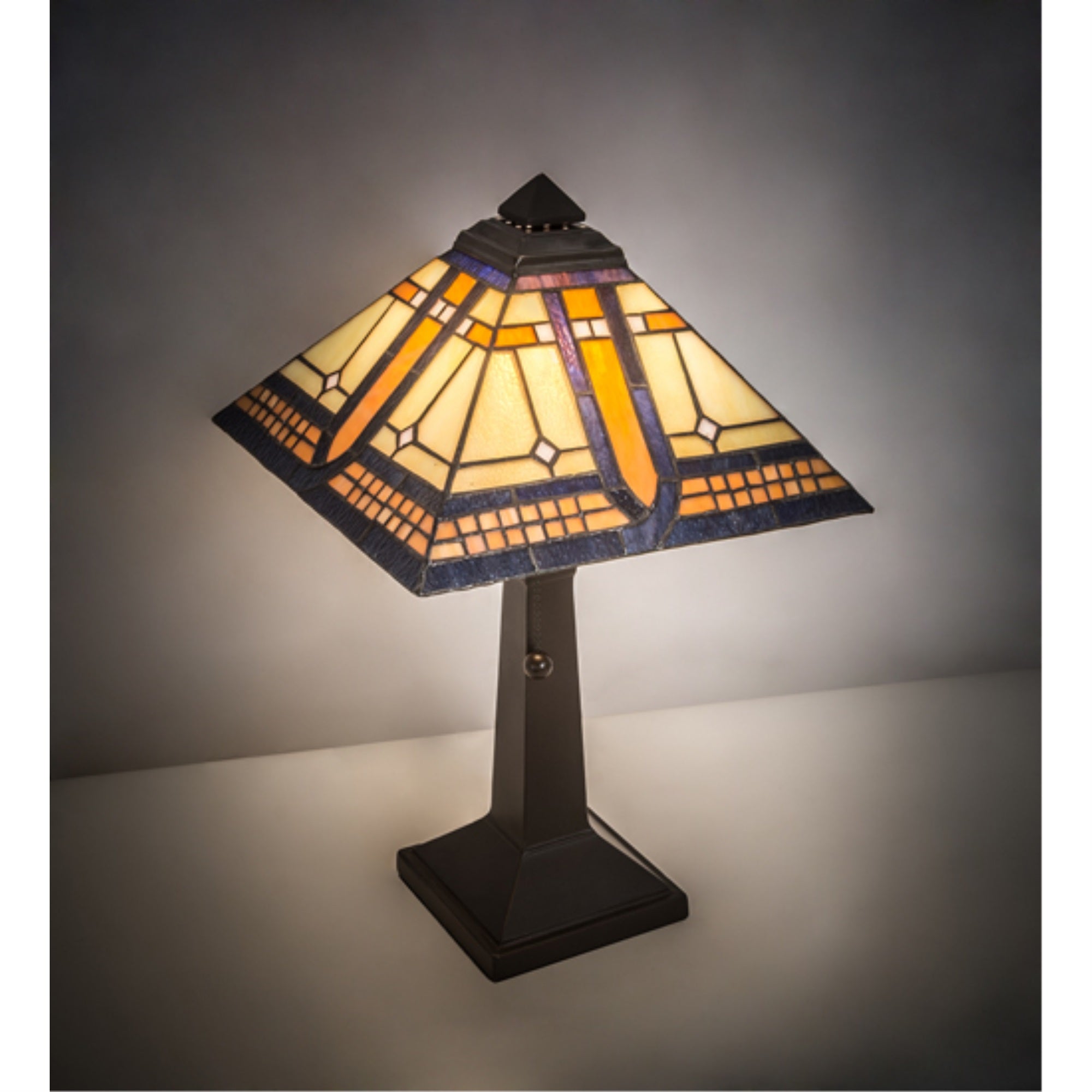 16'H Sierra Prairie Mission Accent Lamp