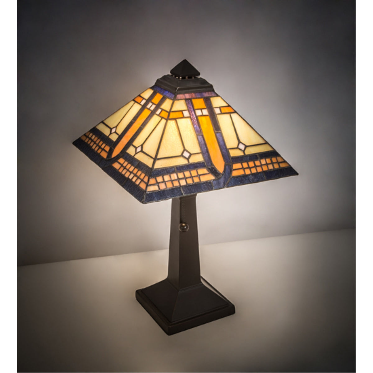 16'H Sierra Prairie Mission Accent Lamp