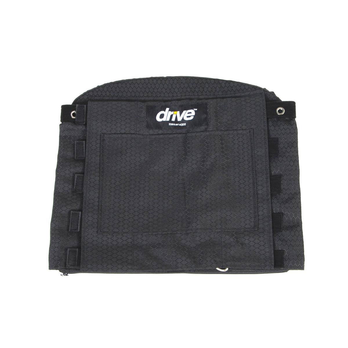 Drive Medical 14301 Adjustable Tension Back Cushions, Black