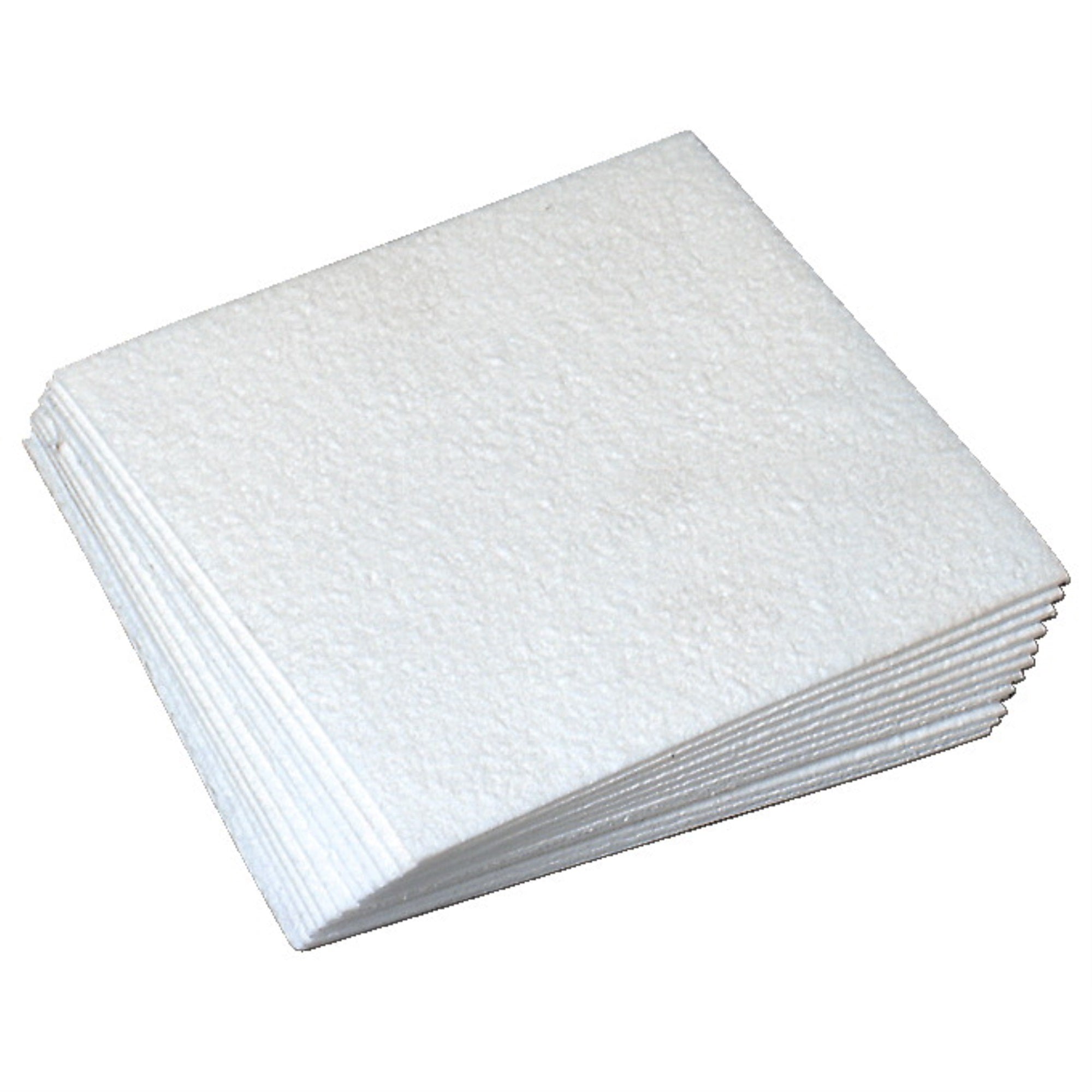 Gsc Int'L Ceramic Fiber Pads - 6 X 6 Inches
