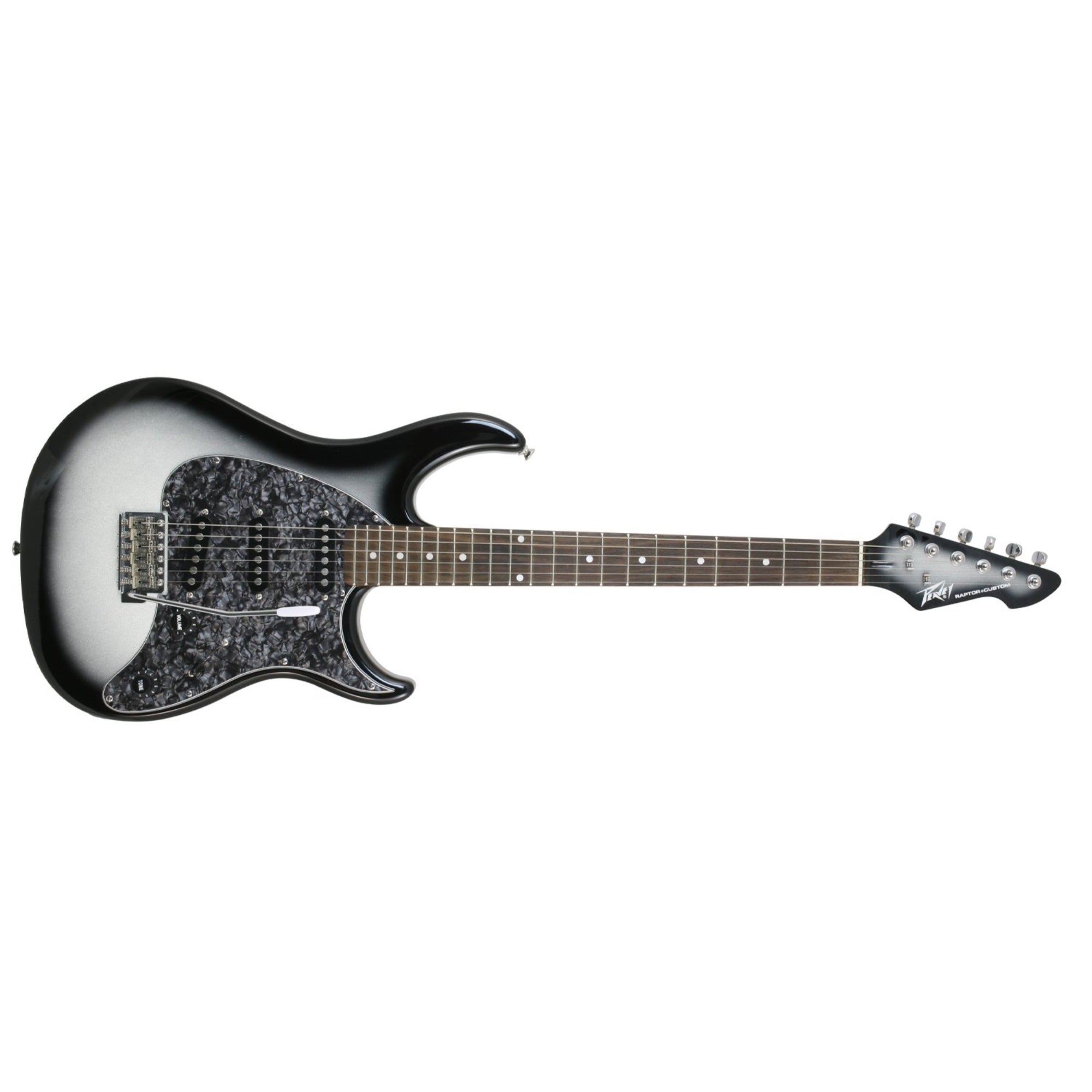 The Raptor Custom Combines Classic Looks Withspot-On Tone! The Patent Pending Powerplateis A New Innovation From Peavey That Increases Sustain While Virtually Eliminating Dead Spots On The Fretboard