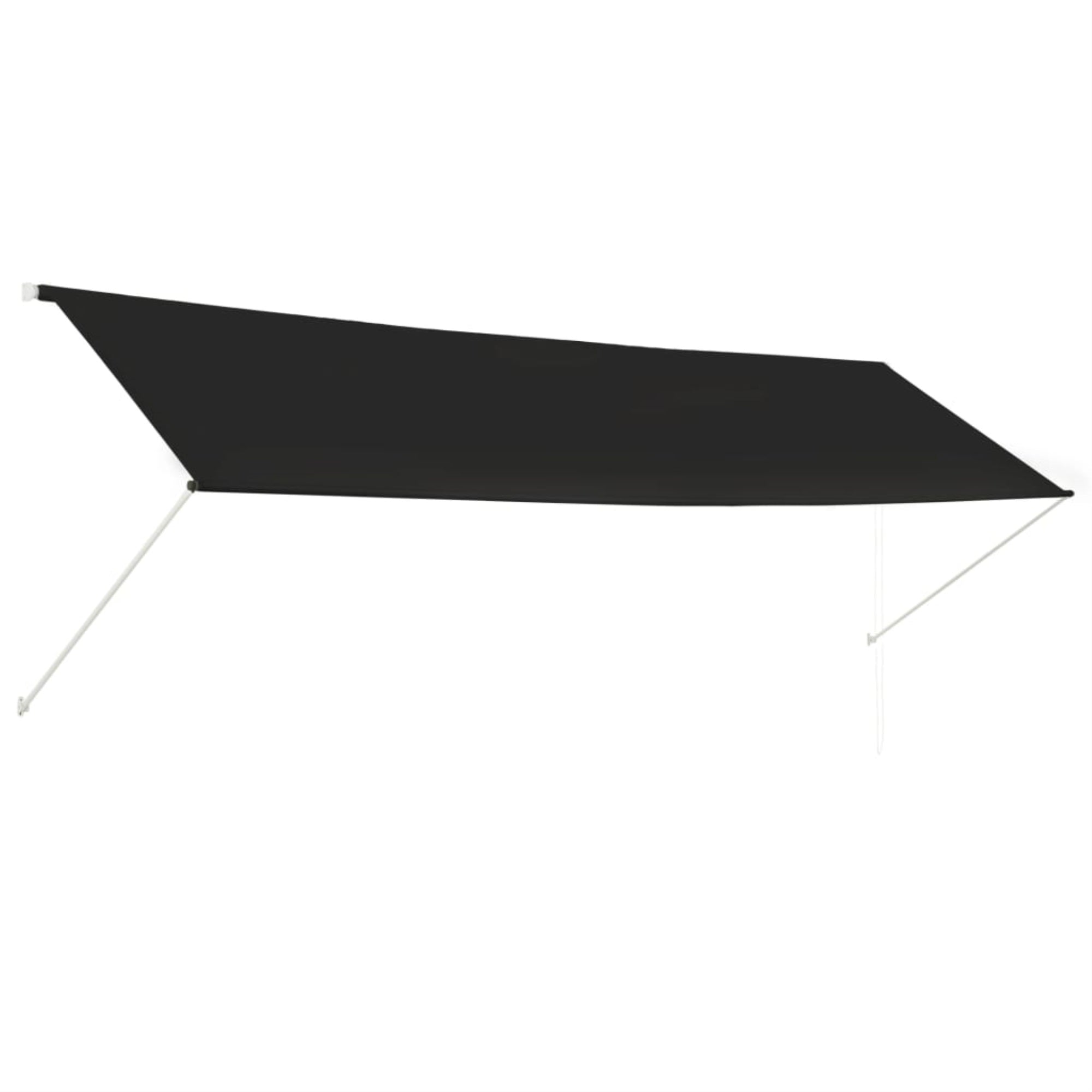 Vidaxl Retractable Awning 157.5'X59.1' Anthracite