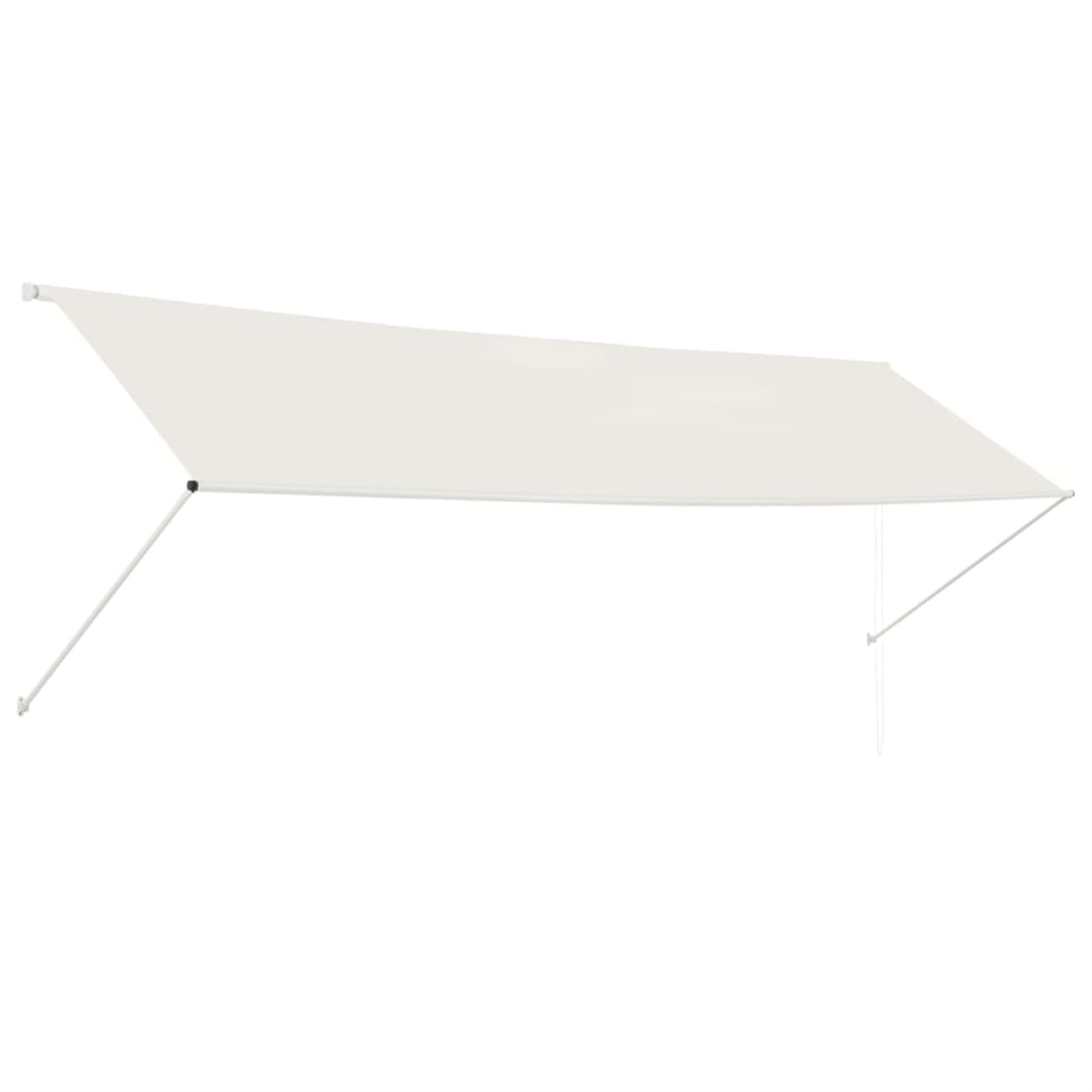 Vidaxl Retractable Awning 157.5'X59.1' Cream