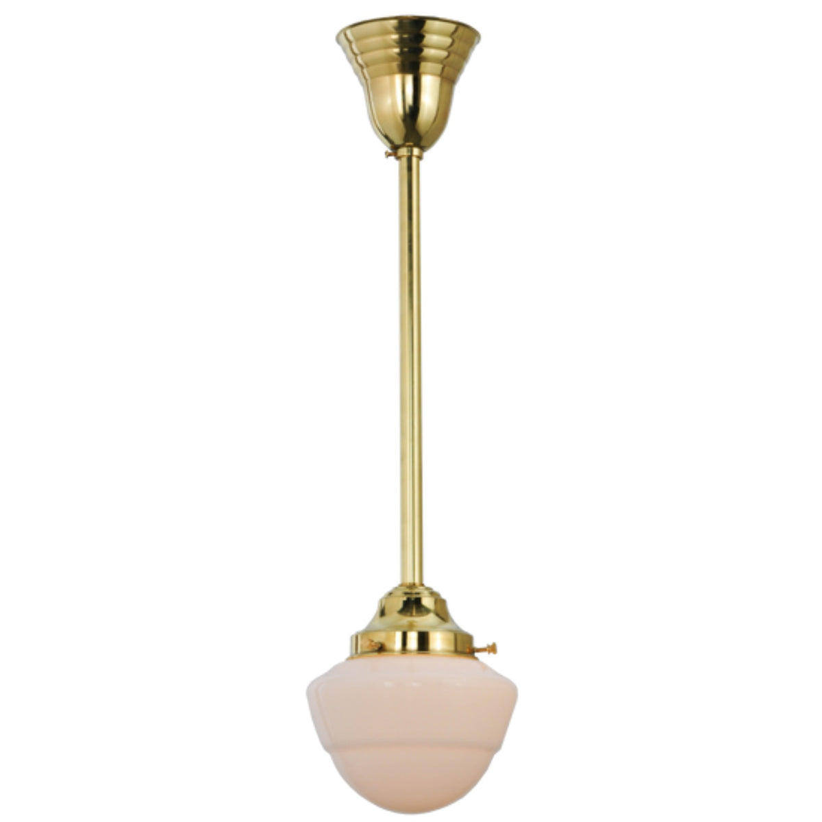 7'W Revival Schoolhouse W/Emma Globe Pendant