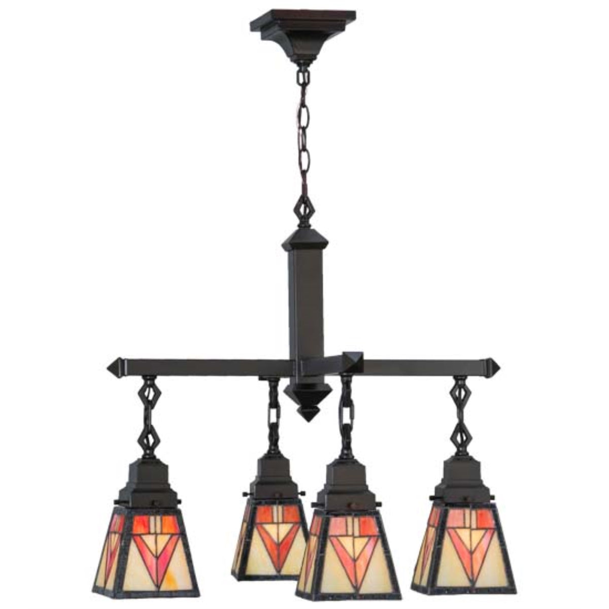 24'W Otero Mission 4 Lt Chandelier
