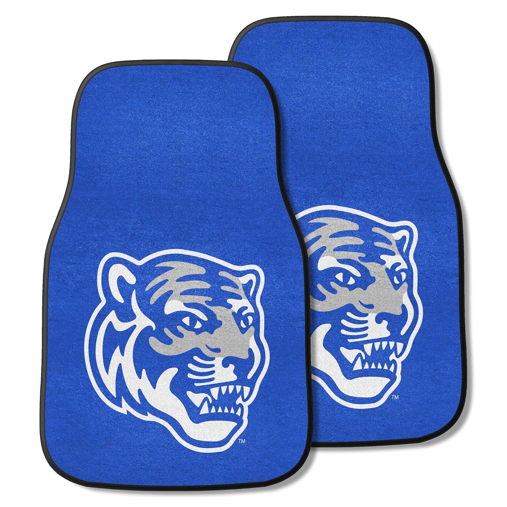 University Of Memphis Front Carpet Car Mat Set - 2 Pieces