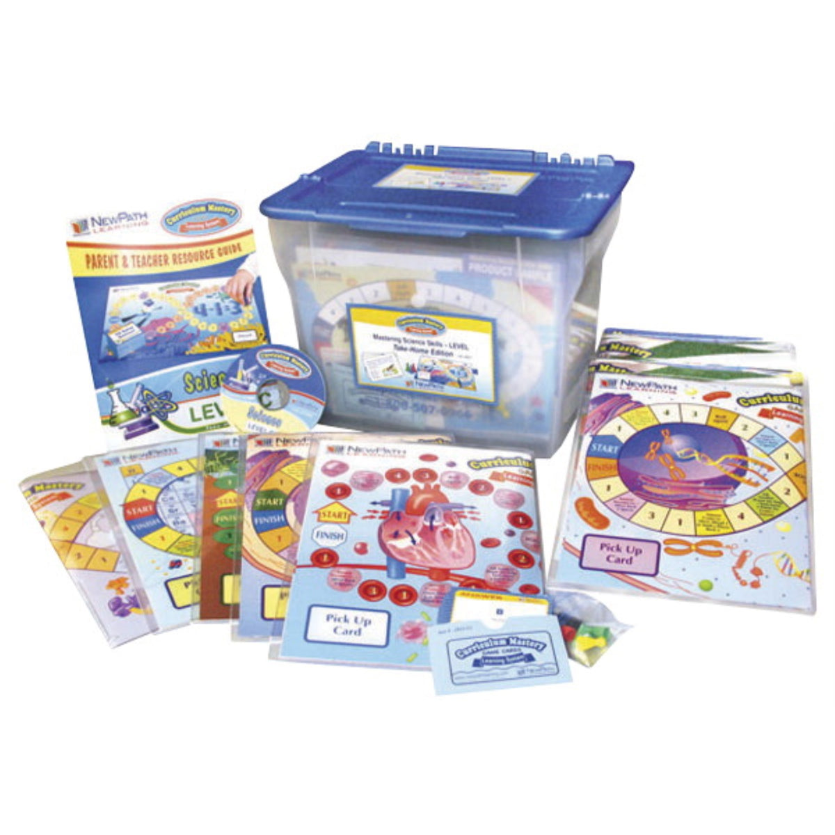 Newpath Science Skills Take Home Edition Curriculum Mastery Game Set, Grade 7