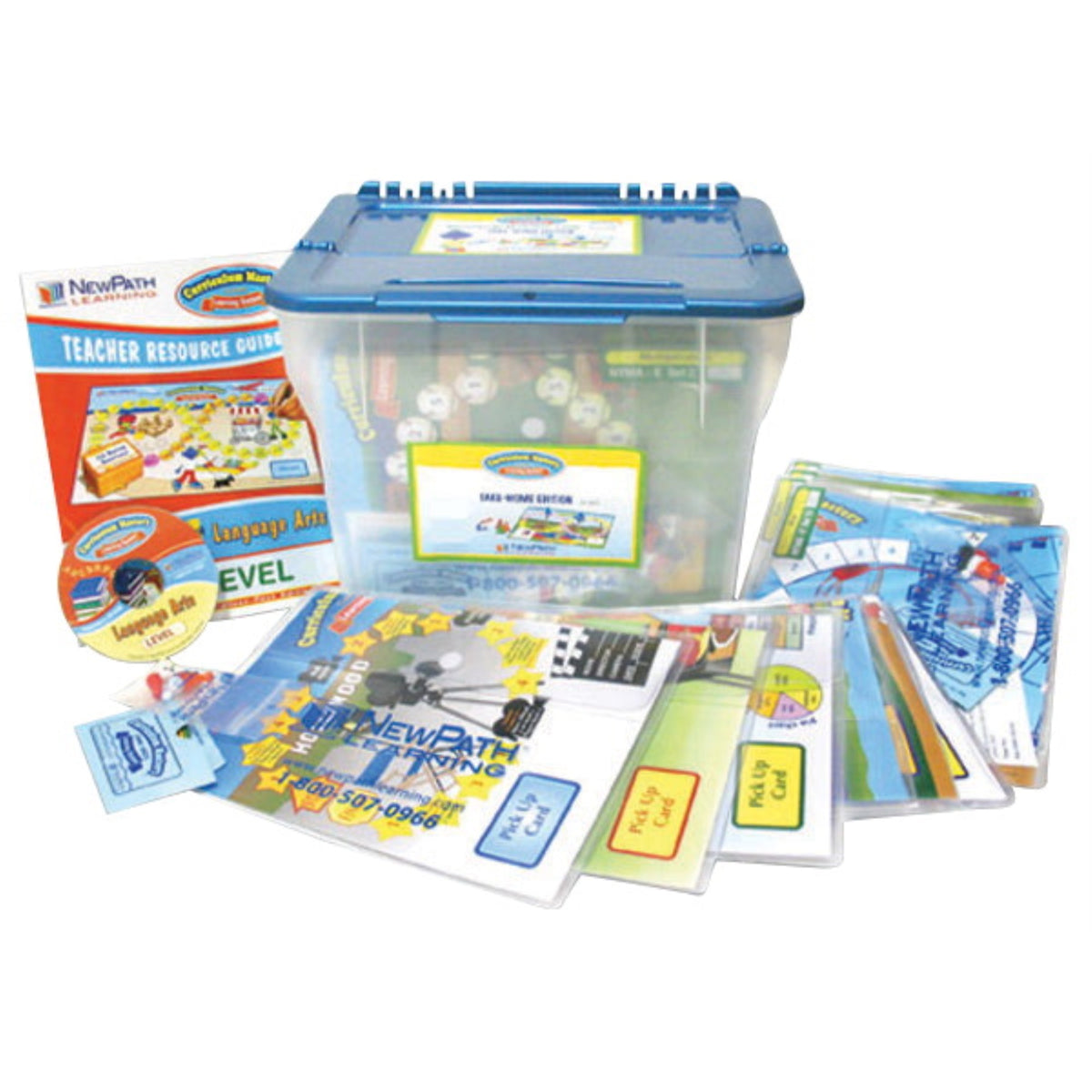 Newpath English Language Arts Curriculum Mastery Take Home Game Edition, Grade 7