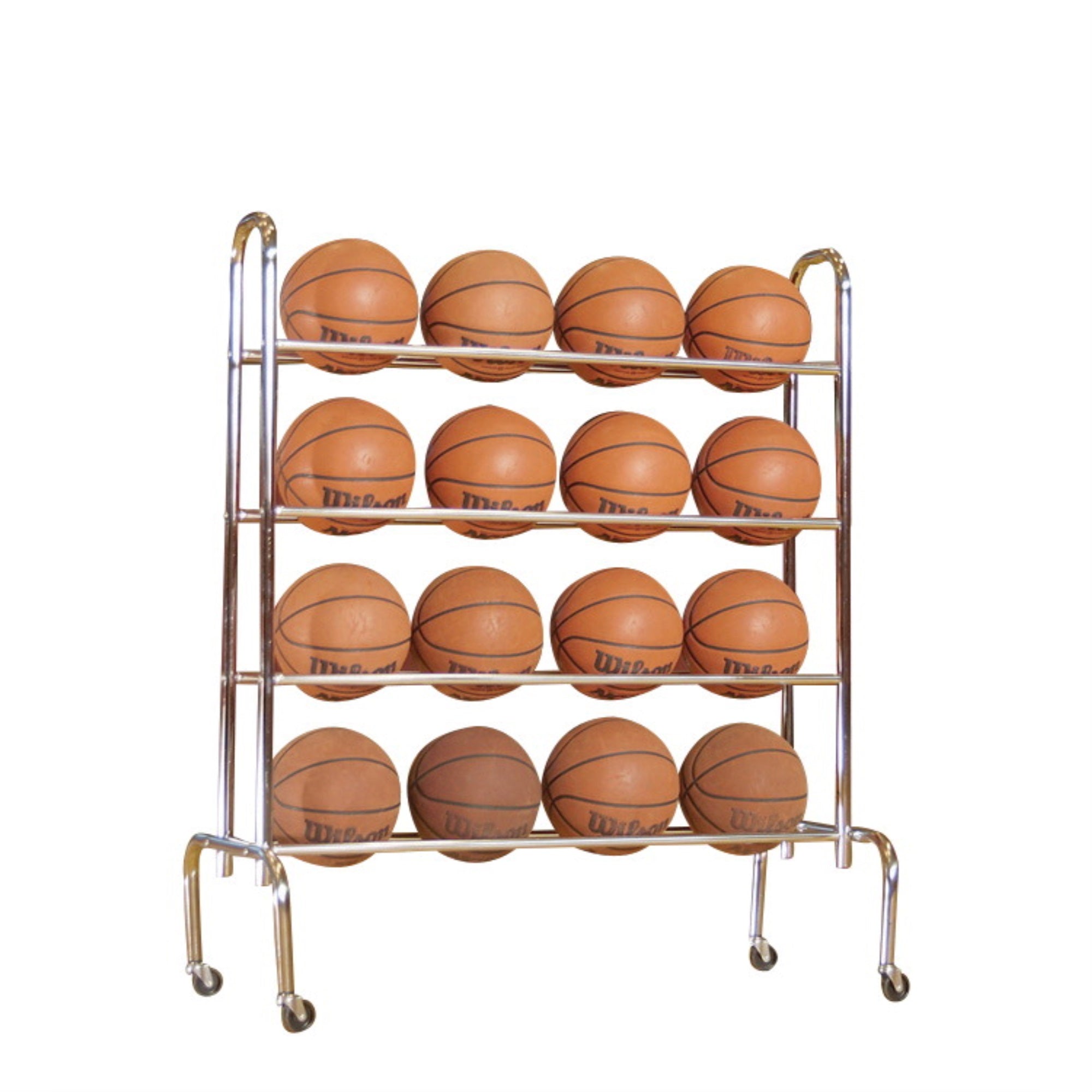 Tandem Sport  Wide-Base 4-Tier Ball Rack, 42-1/2 X 18-1/2 X 52 Inches