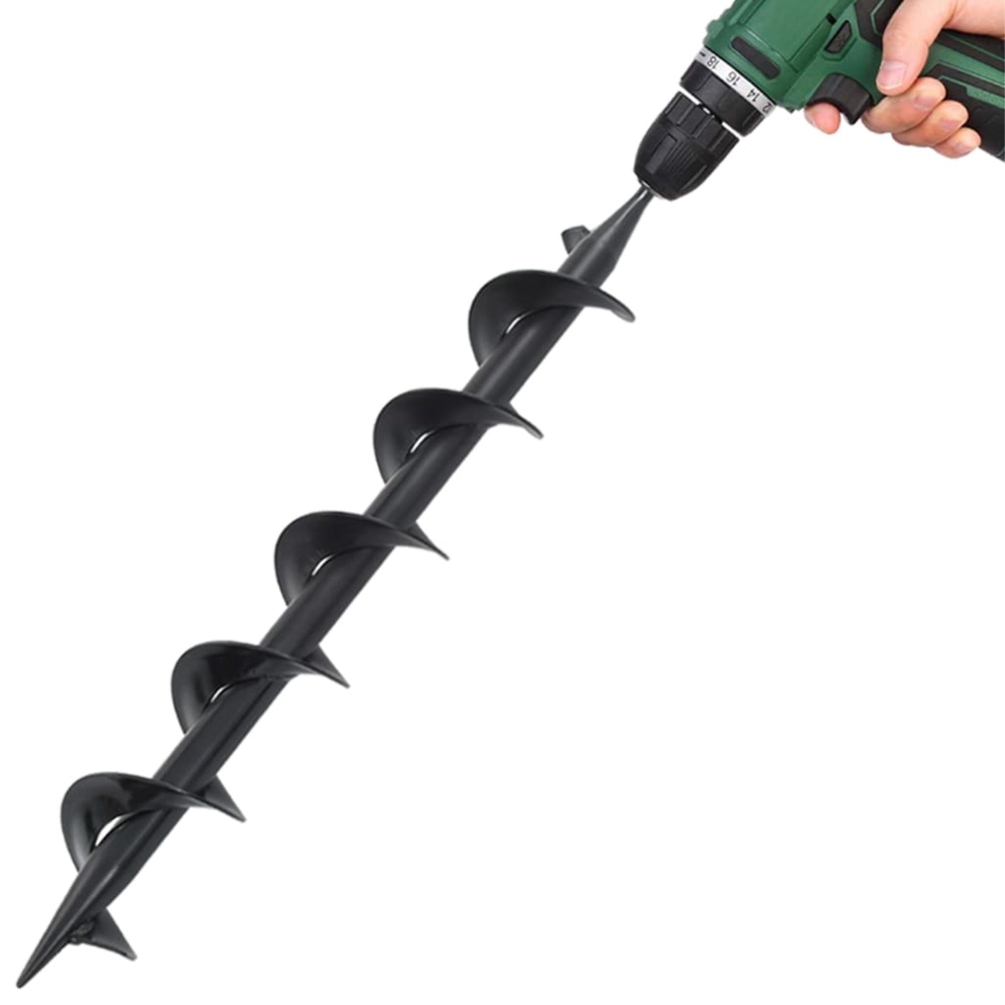 vidaXL Auger Drill Bit Steel 3″x23.6″