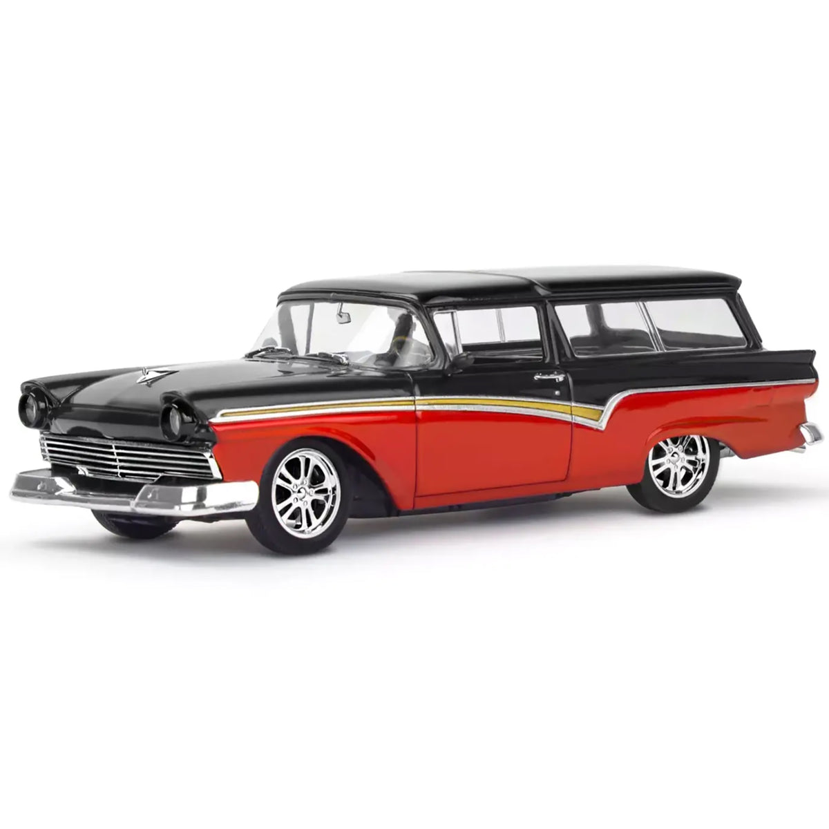 Level 5 Model Kit 1957 Ford Del Rio Ranch Wagon 2-In-1 Kit 1/25 Scale Model By Revell