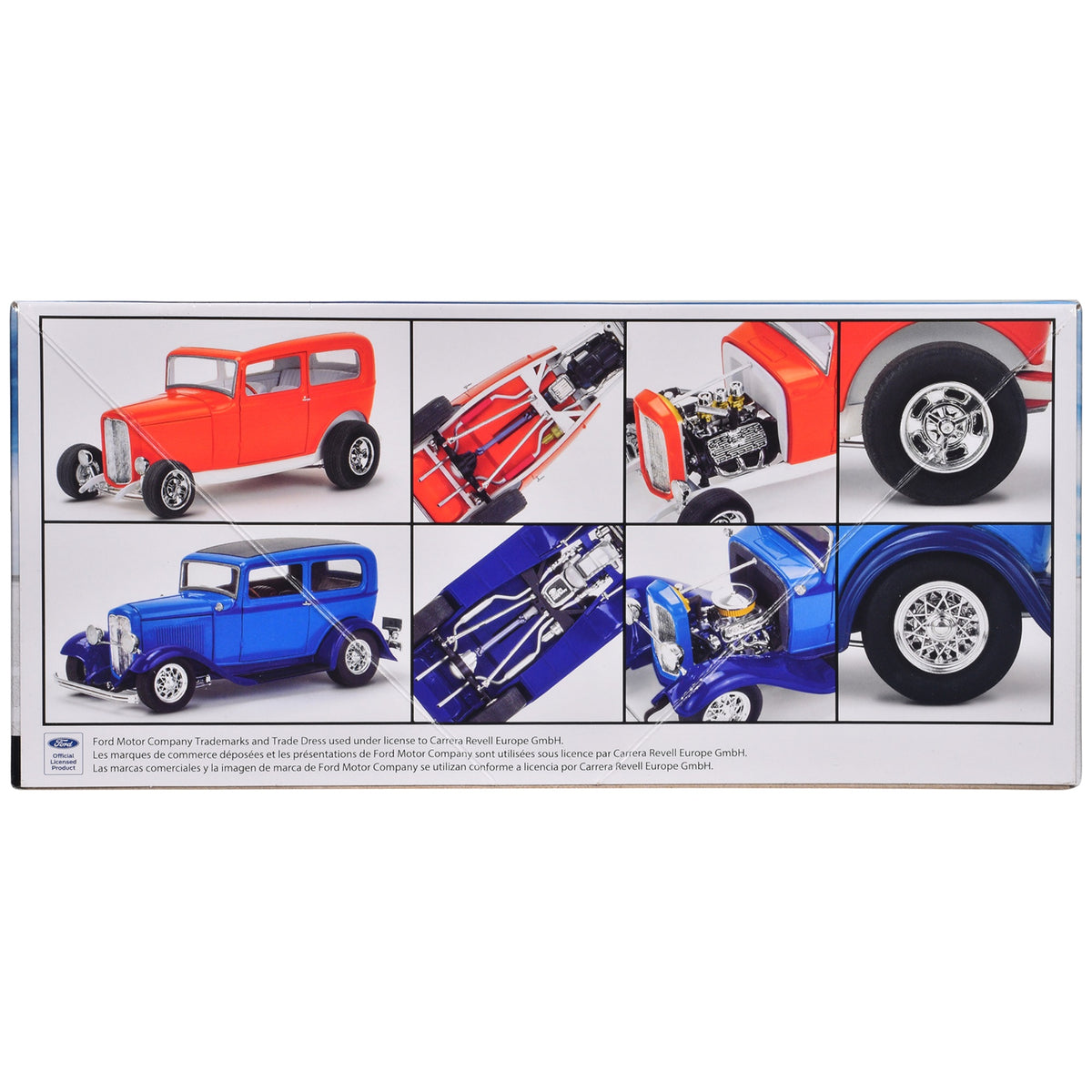 Level 4 Model Kit 1932 Ford Tudor Sedan 2-In-1 Kit 1/25 Scale Model By Revell
