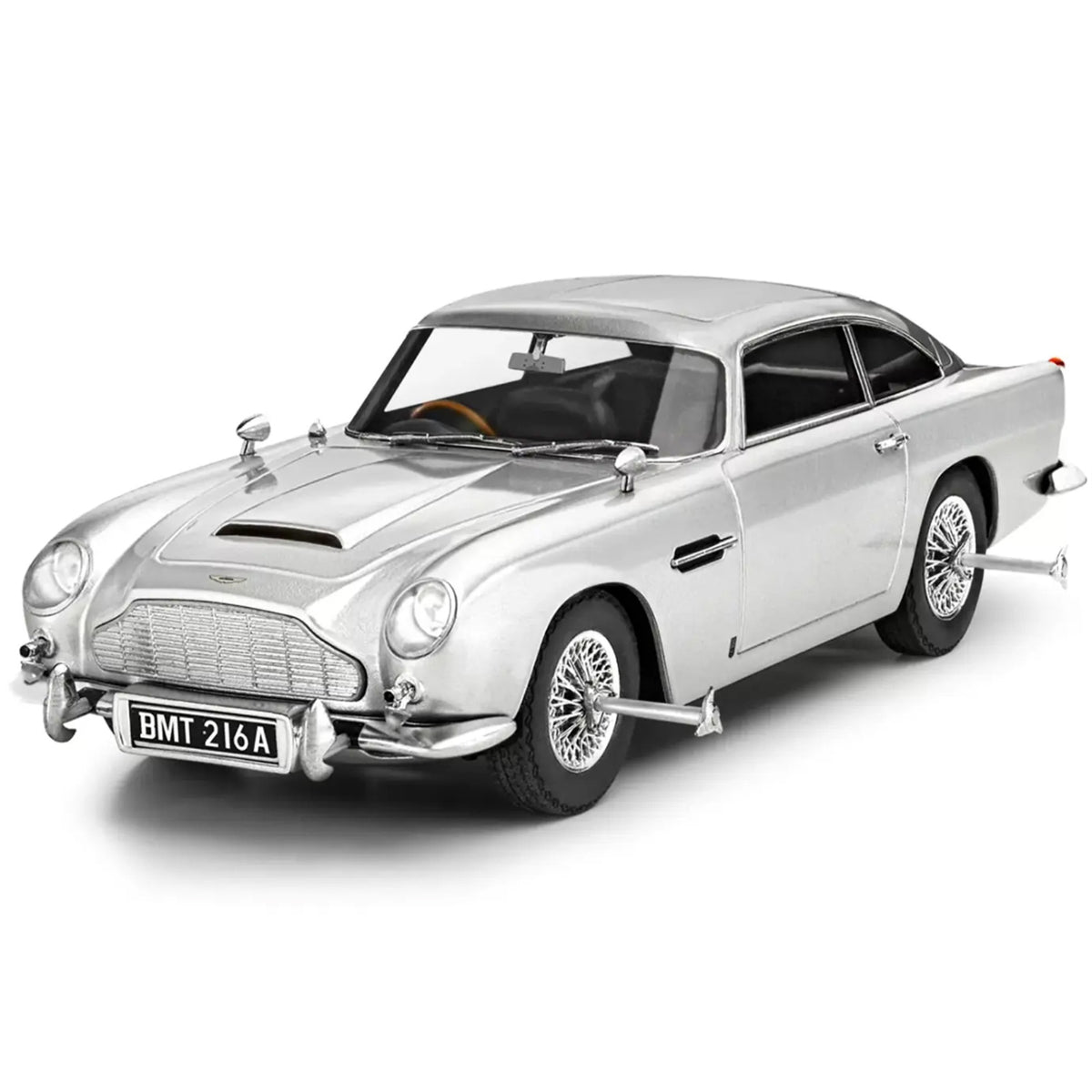 Level 2 Easy-Click Model Kit Aston Martin Db5 James  007 'Goldfinger' (1964) Movie 1/24 Scale Model By Revell