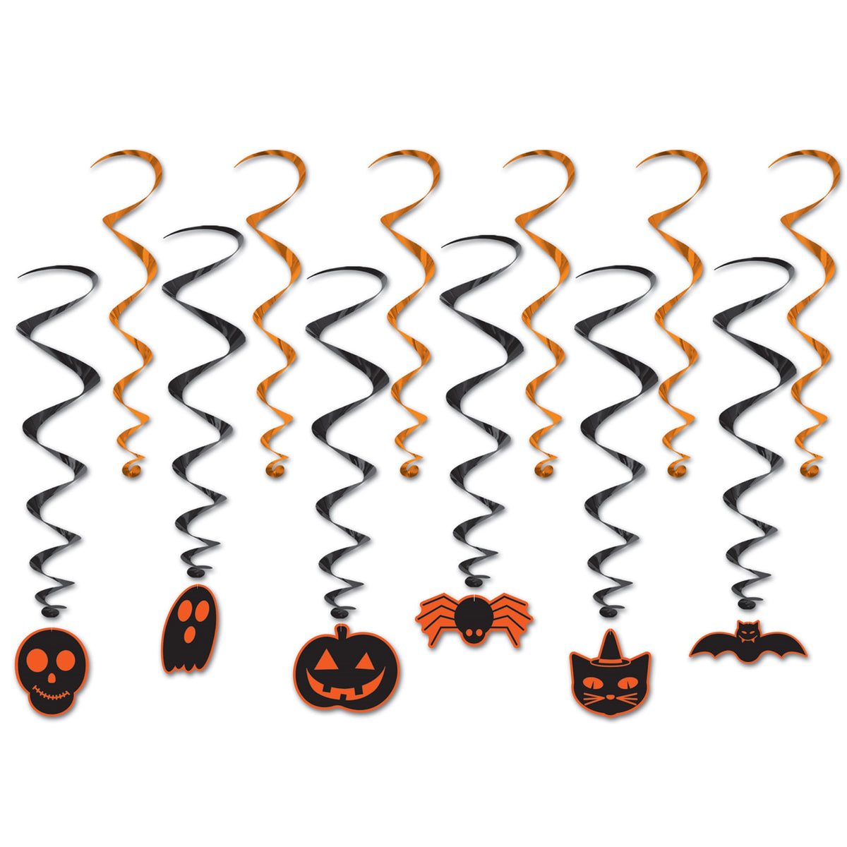 Halloween Whirls, (Pack Of 6)