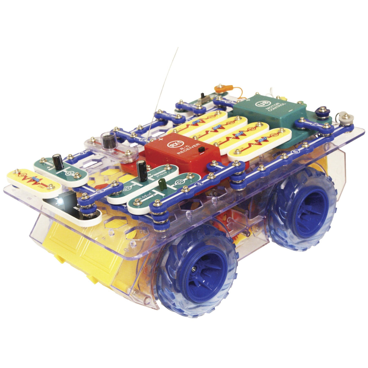 Elenco Snap Circuits Rc Snap Rover, Grades 3 To 8