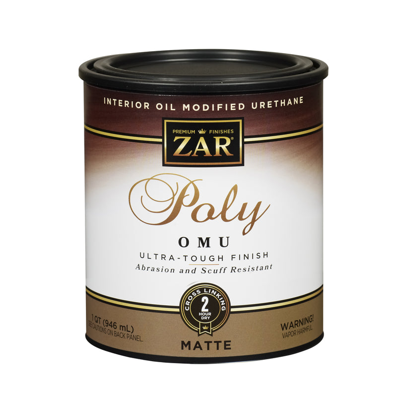 Zar Poly Omu Matte Qt (Pack Of 1)