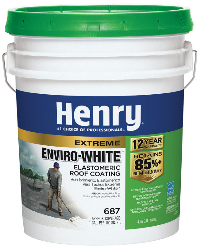 Roofcoat Wht Enviro4.75G (Pack Of 1)