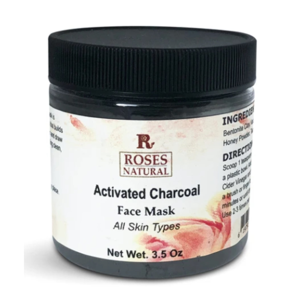 Activated Charcoal Face Mask 3.5Oz