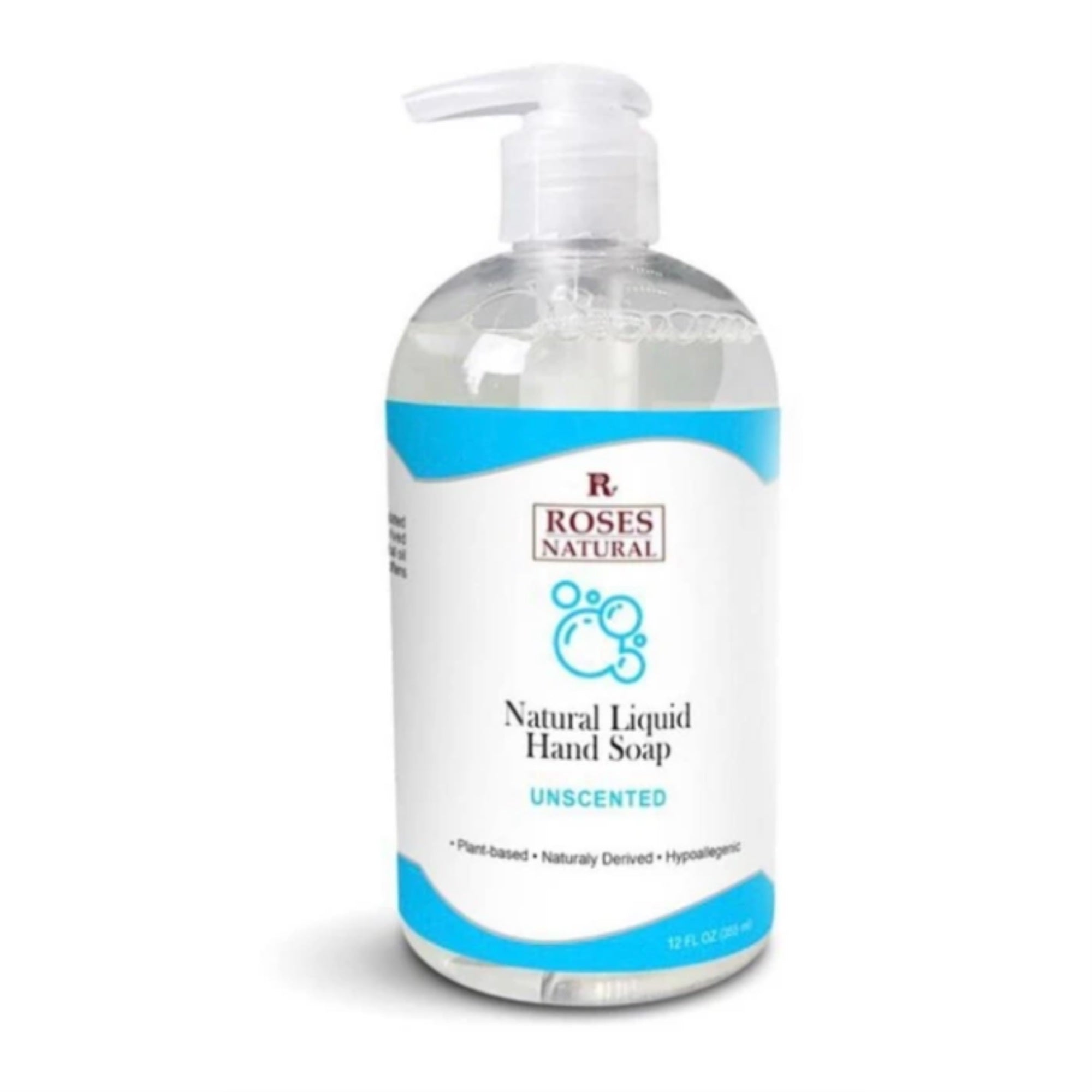 Natural Hand Soap - Unscented 9Oz