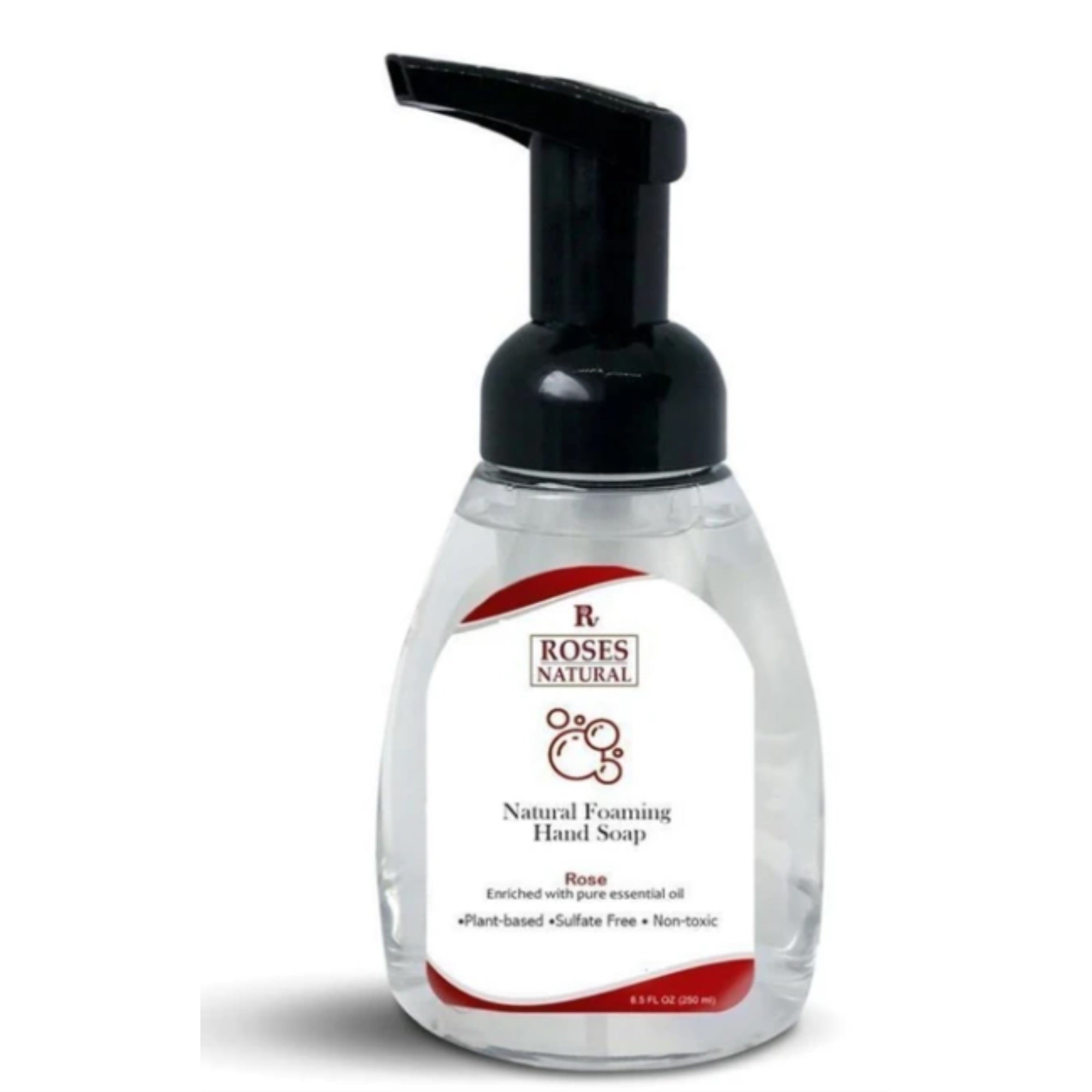 Natural Foaming Hand Soap - Rose 8.50Oz