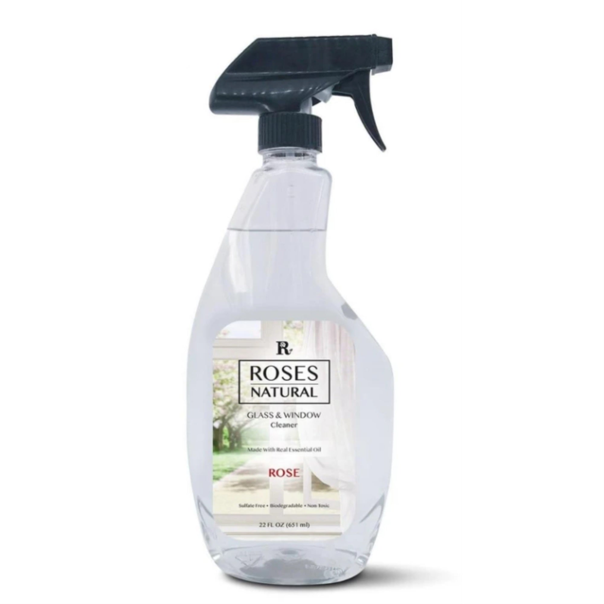 Glass & Window Cleaner - Rose 22Oz